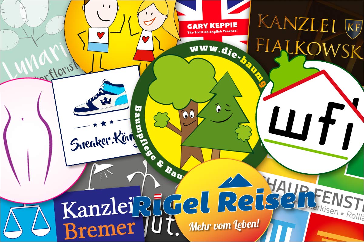 Logo Design der Werbeagentur für Germering, Gräfelfing und Planegg