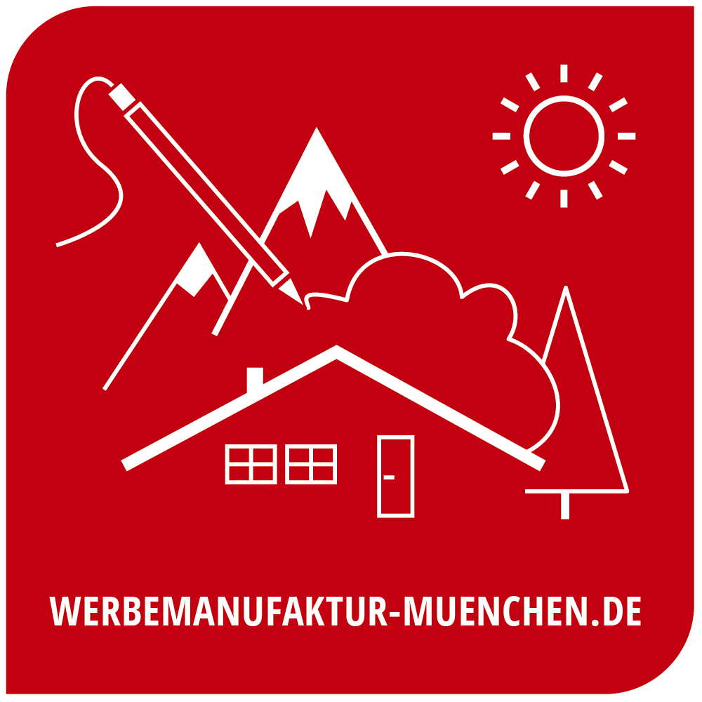 Logo der Werbemanufaktur München mit Schriftzug