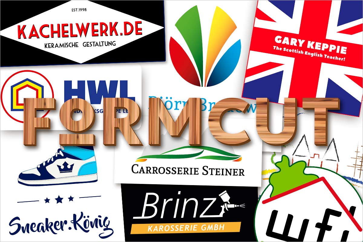 2. Bildcollage aus Logodesigns der Werbeagentur
