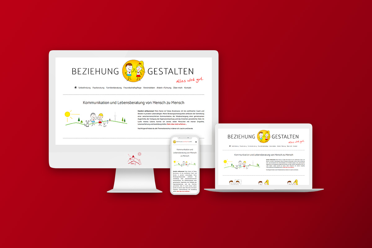 Webdesign der Online Marketing Agentur für München