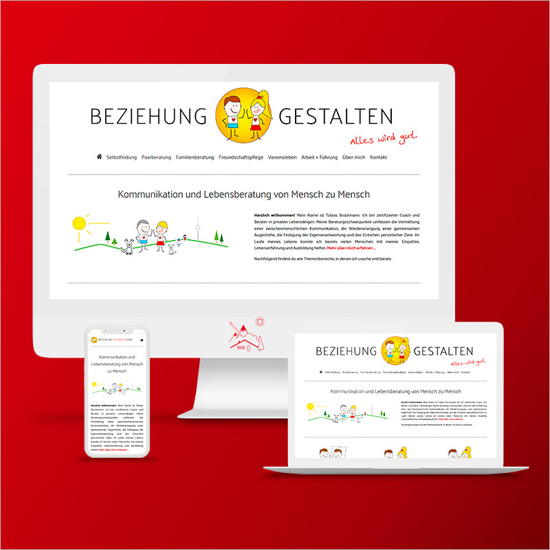 Referenz Internetseite der Werbeagentur München
