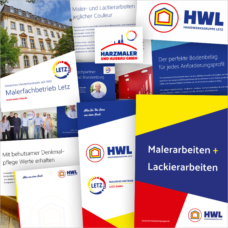 Referenz Grafikdesign Broschüre der Werbeagentur München