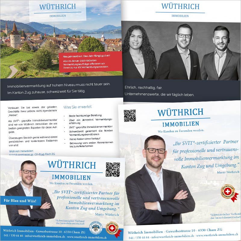Referenz Flyer Grafikdesign der Werbeagentur München